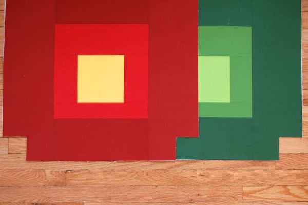 Color block tote bag tutorial