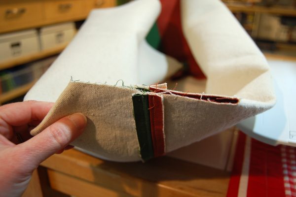 Color block tote bag tutorial