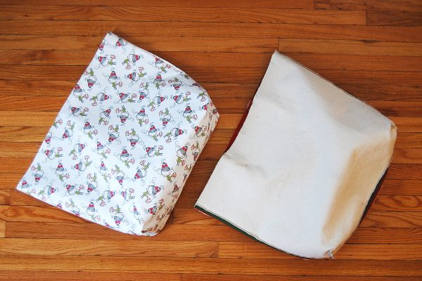 Color block tote bag tutorial