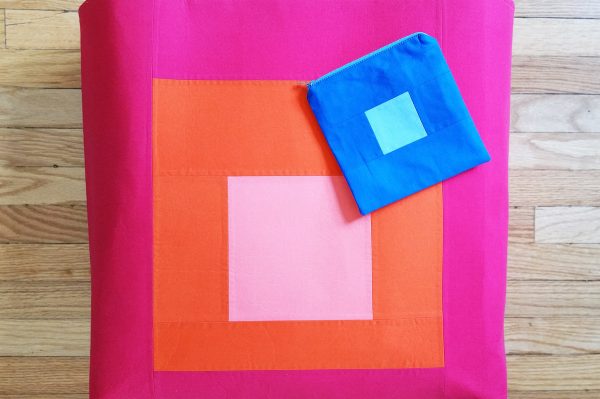 Color block tote tutorial