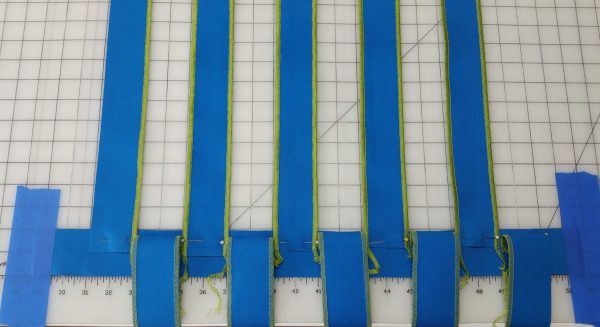 Flange Pillow Tutorial-begin weaving