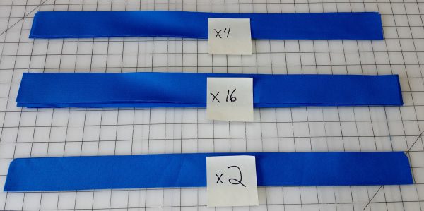 Flange Pillow Tutorial-preparing the strips