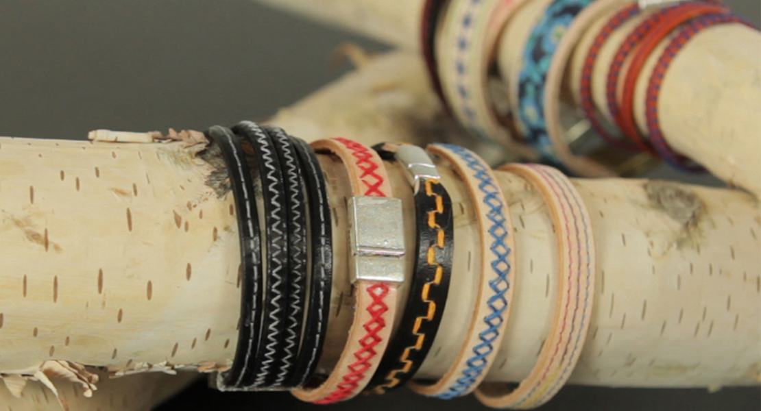 Leather Bracelet Tutorial