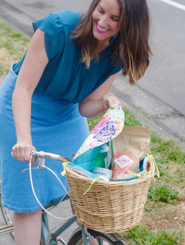 bike basket tutorial
