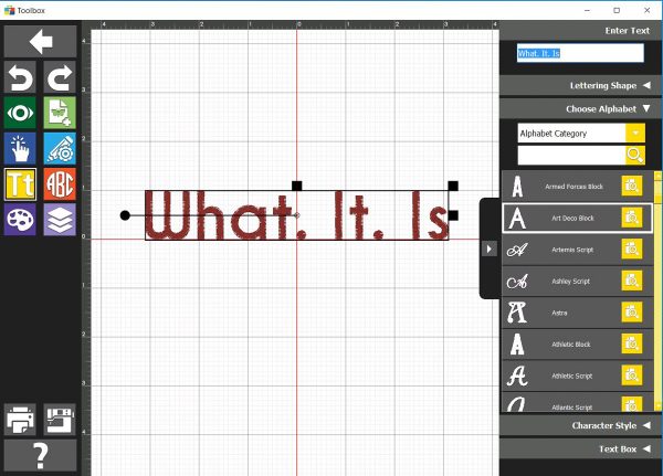 Your Created words are displayed on your screen
