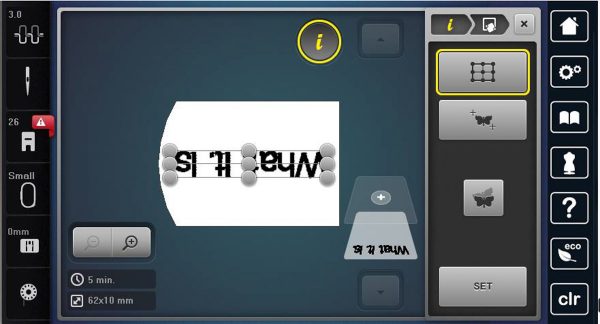 Select pinpoint placement 