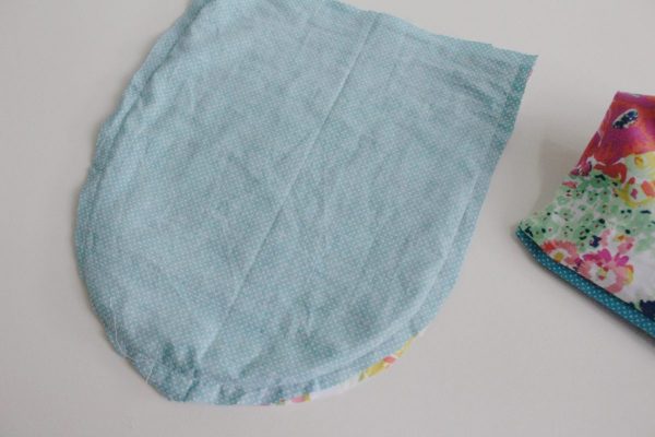 step ten: sew flap together