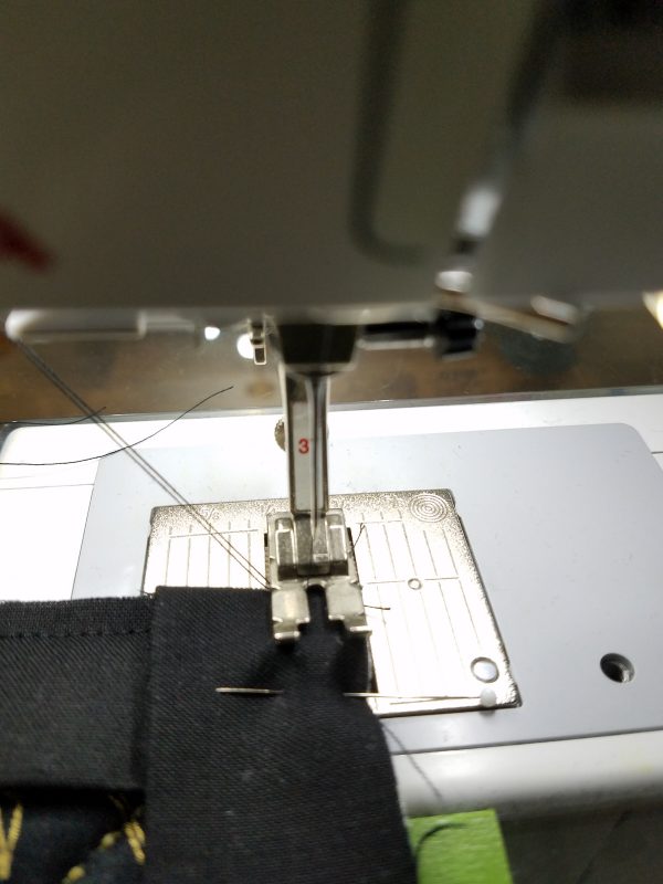 Shoofly Block Placemats-Stitch miter