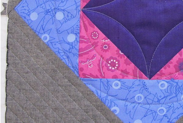 Quilting corner triangles