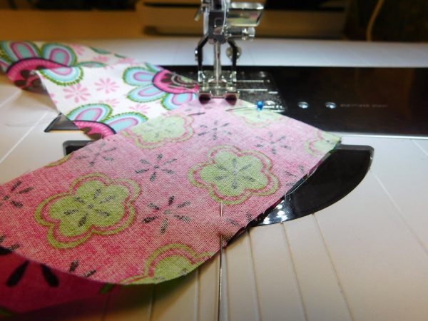 Spiral strip skirt tutorial