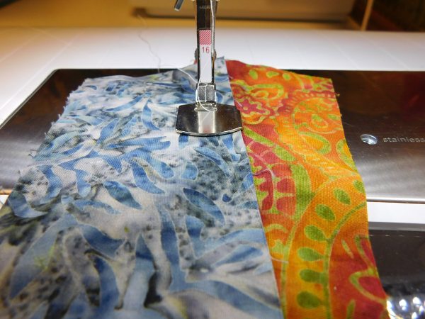 Spiral strip skirt