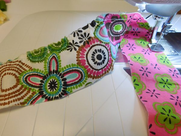 Spiral strip skirt tutorial