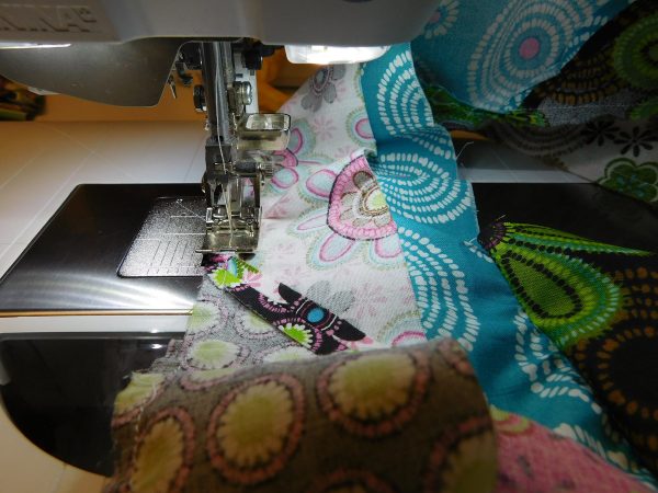 Spiral strip skirt tutorial