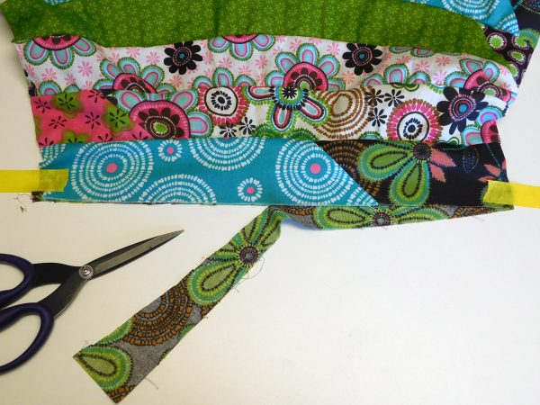 Spiral strip skirt tutorial