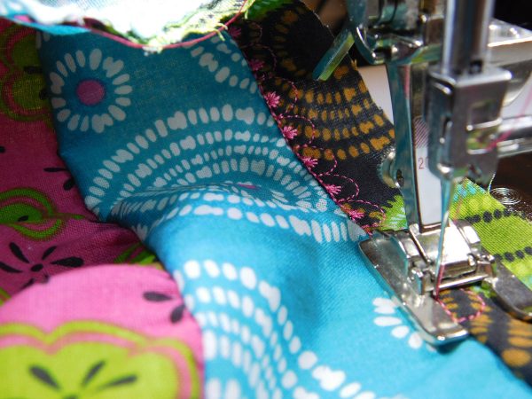Spiral strip skirt tutorial