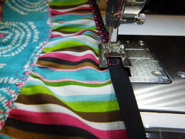 Spiral strip skirt tutorial