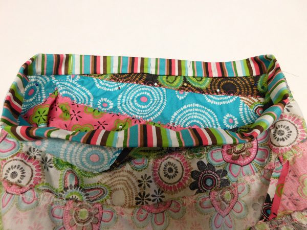 Spiral strip skirt tutorial