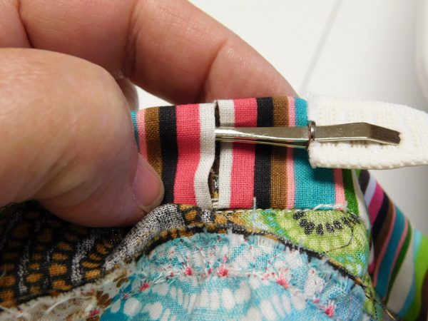 Spiral strip skirt