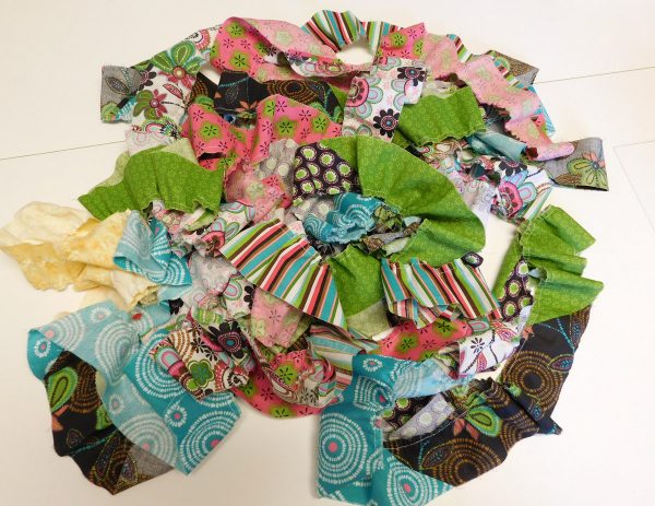Spiral strip skirt tutorial