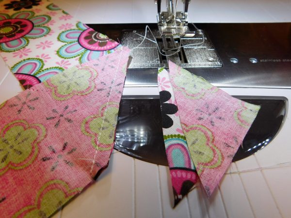 Spiral strip skirt tutorial