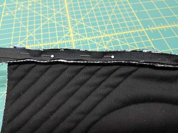 Square in a Square Zipper Bag - Second side