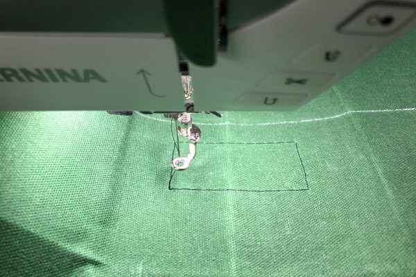 DIY Monogrammed Waxed Canvas Travel bag- a great DIY idea for a gift for a guy.. would be a fun Father's Day Gift!