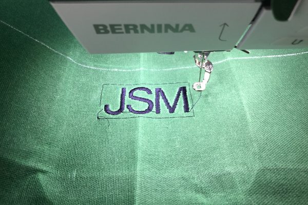 DIY Monogrammed Waxed Canvas Travel bag- a great DIY idea for a gift for a guy.. would be a fun Father's Day Gift!