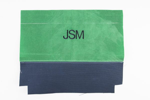 DIY Monogrammed Waxed Canvas Travel bag- a great DIY idea for a gift for a guy.. would be a fun Father's Day Gift!