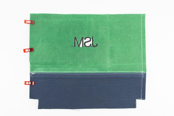 DIY Monogrammed Waxed Canvas Travel bag- a great DIY idea for a gift for a guy.. would be a fun Father's Day Gift!