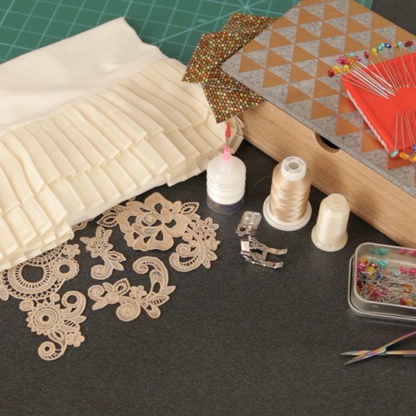 Lace Applique Tutorial-materials