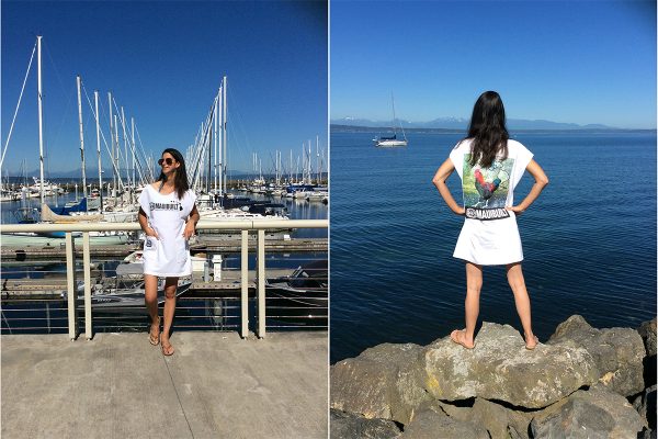T-Shirt Tunic Tutorial Front and Back