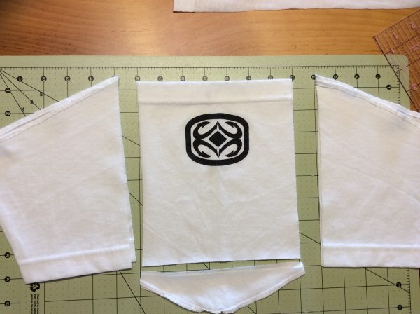 T-shirt Tunic Tutorial-cutting