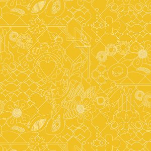 Fabric A - Yellow