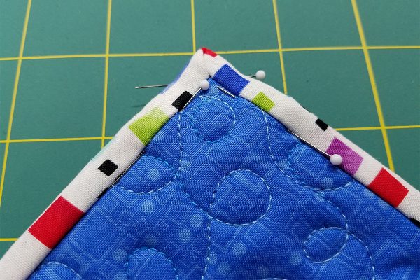 Wrap and pin