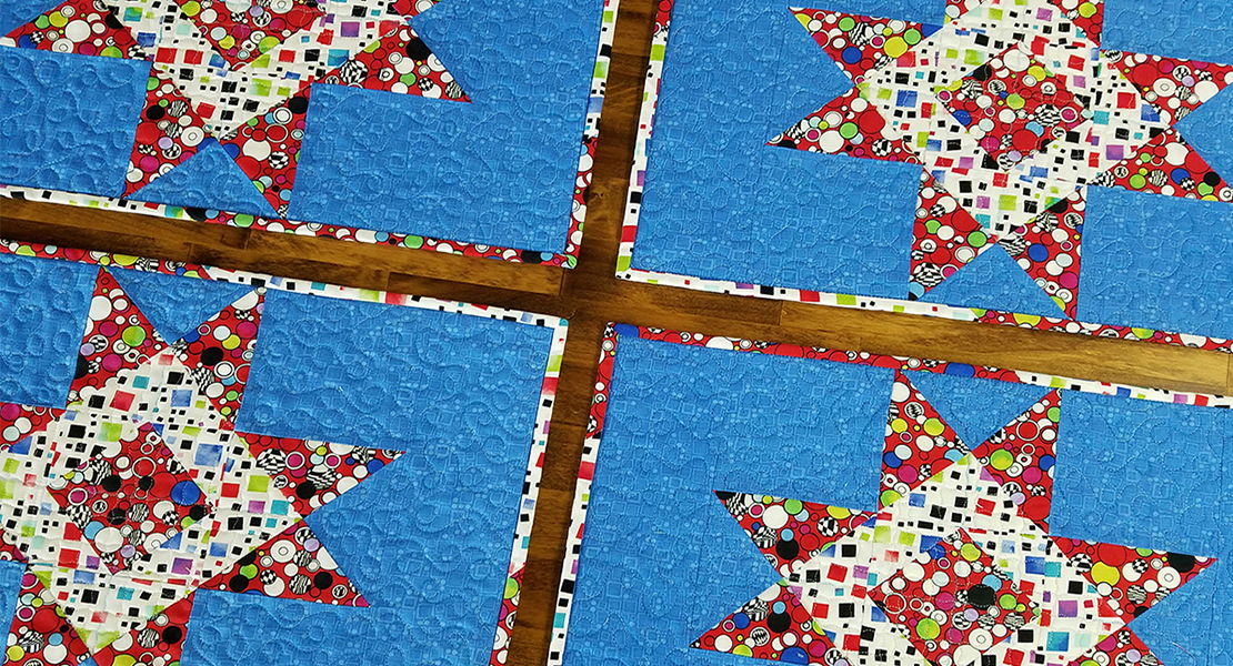 Card Basket Variation Block Placemat Tutorial