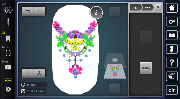 Customize Embroidery: 13 flatten