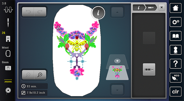 Customize Embroidery: 3 ungroup