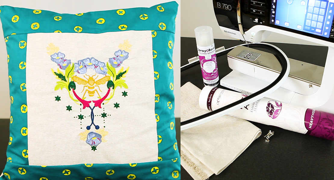 Embroidered Pillow