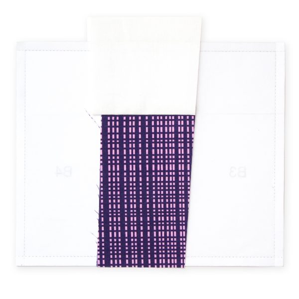 Get Happy Quilt Step Ten: This is what your trimmed fabric looks like