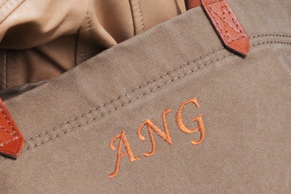 Monogram Bag Tutorial