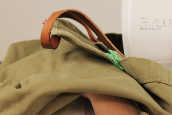 Monogram Bag Tutorial Removing the Bag from the Embroidery Module