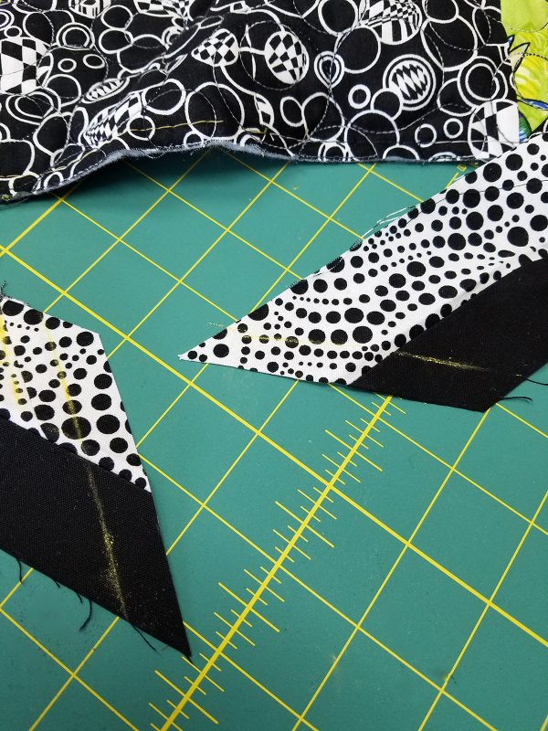 Ohio Star Table Topper Tutorial-Half inch marks