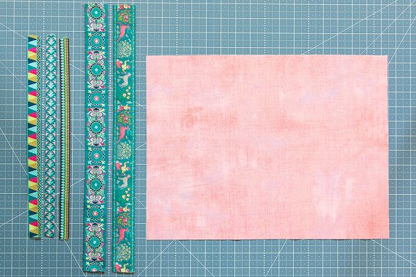 cutting for Woven with Love pillow