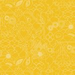 Yellow fabric