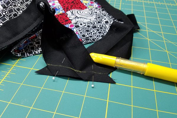 Maple Star Tablet Holder tutorial - Pin ends