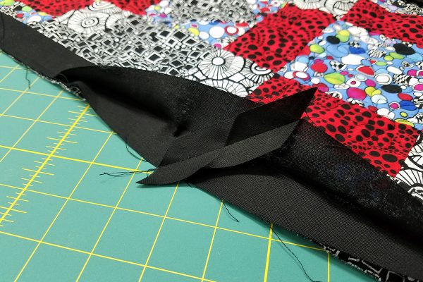 Maple Star Tablet Holder tutorial - Press seam open