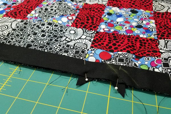 Maple Star Tablet Holder tutorial - Final seam