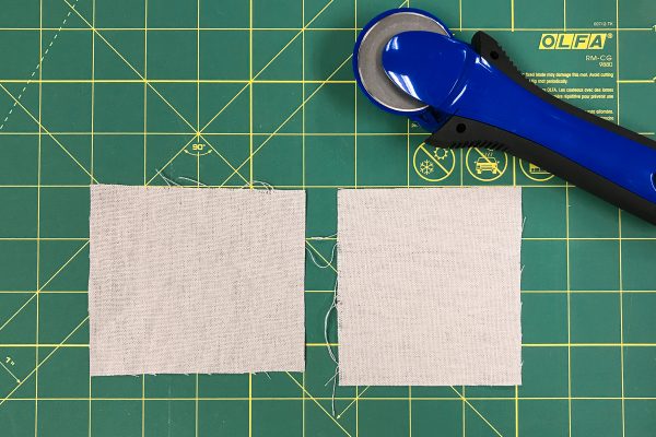 Pojagi: use scrap linen