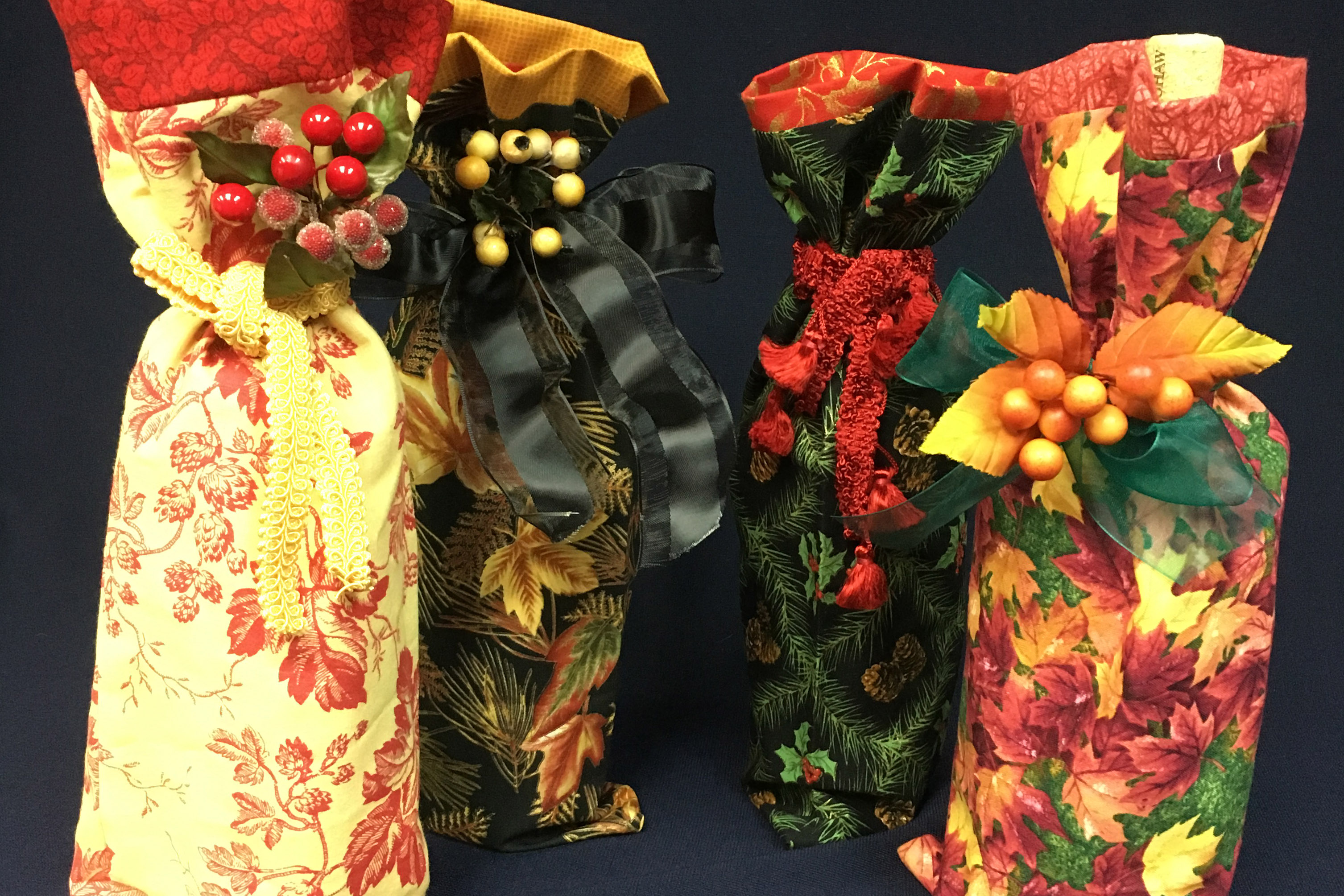 Wine gift bag tutorial