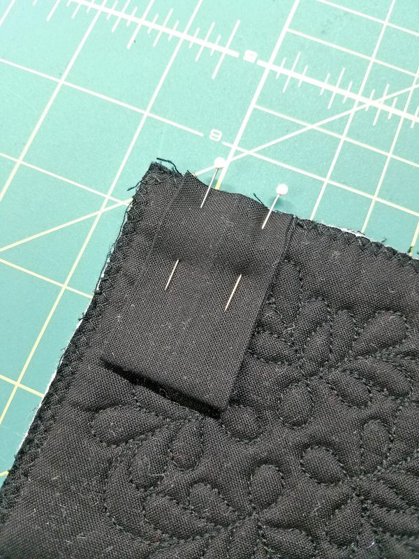 Grecian Square Wall Hanging tutorial - End tabs